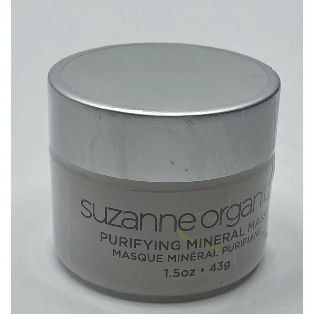 Suzanne organics purifying mineral mask 1.5‎ ounces 43 g Sealed